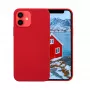 Etui skórzane dbramante1928 Greenland do iPhone 12 mini — czerwone, pasuje do 5,4 cala