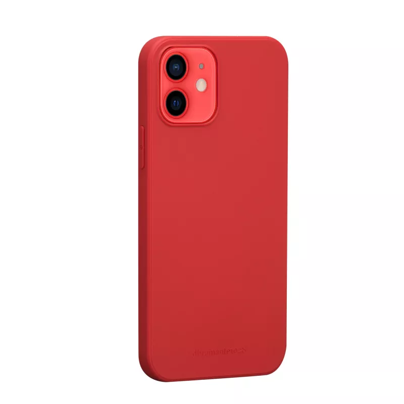 Etui skórzane dbramante1928 Greenland do iPhone 12 mini — czerwone, pasuje do 5,4 cala