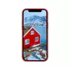 Etui skórzane dbramante1928 Greenland do iPhone 12 mini — czerwone, pasuje do 5,4 cala