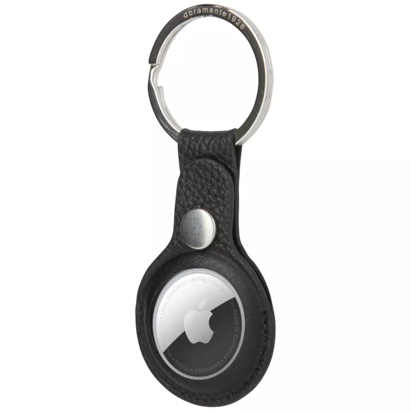 Finder dbramante1928 Copenhagen AirTag Key Ring Czarny odporna na zarysowania