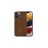 Etui portfelowe dbramante1928 Lynge do iPhone 13 Pro Max — Tan, 3 kieszenie na karty, ekran 6,7 cala