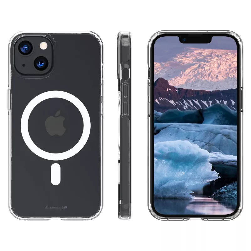 dbramante1928 Iceland Pro MagSafe Kompatybilny - iPhone 13, pokrowiec, Apple, iPhone 13, 15,5 cm (6,1 cala), przezroczysty