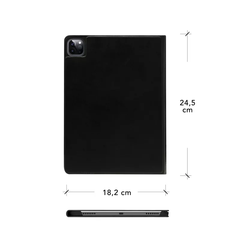 dbramante1928 Risskov - iPad 10,2 inch (2020/2021) - Czarny, Etui typu folio, Apple, iPad mini (6. generacji), 21,1 cm (8,3 inch), 322 g