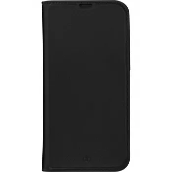 Etui typu folio dbramante1928 Oslo dla iPhone 14 Pro Max — Czarny, 3 kieszenie na karty, podstawka biurkowa, pasuje do 6,7 cala