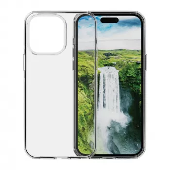 Etui ochronne dbramante1928 Iceland Ultra D3O do iPhone 15 Pro — przezroczysta, twarda obudowa