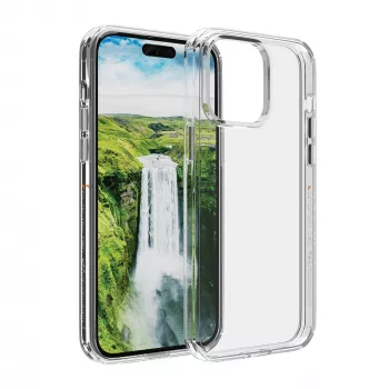 Etui ochronne dbramante1928 Iceland Ultra D3O do iPhone 15 Pro — przezroczysta, twarda obudowa