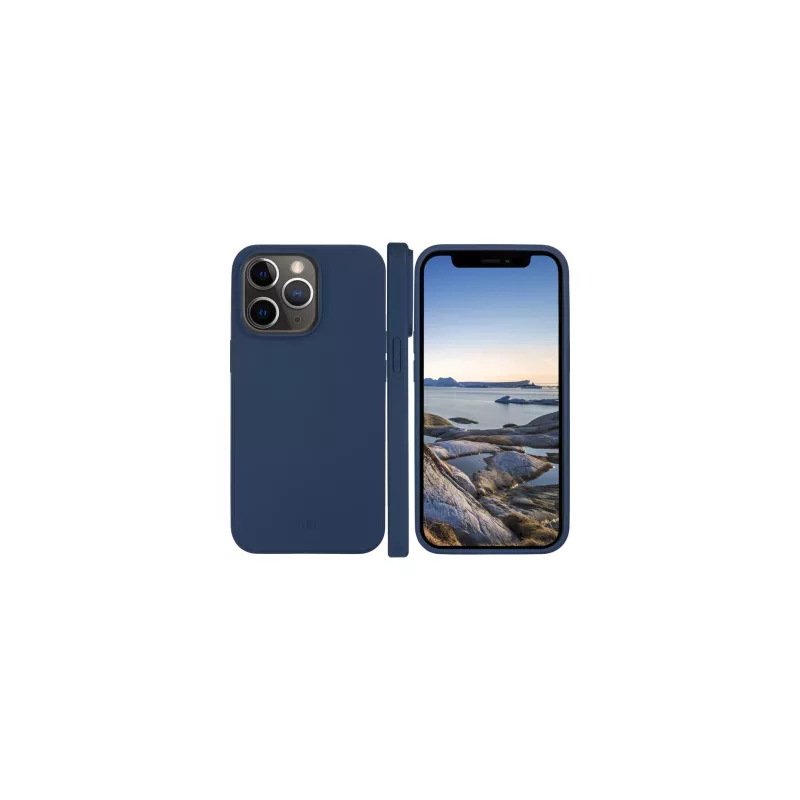 Etui na telefon dbramante1928 Nuuk do iPhone 13, styl osłona, pasuje do ekranu 6.1 cala, niebieskie