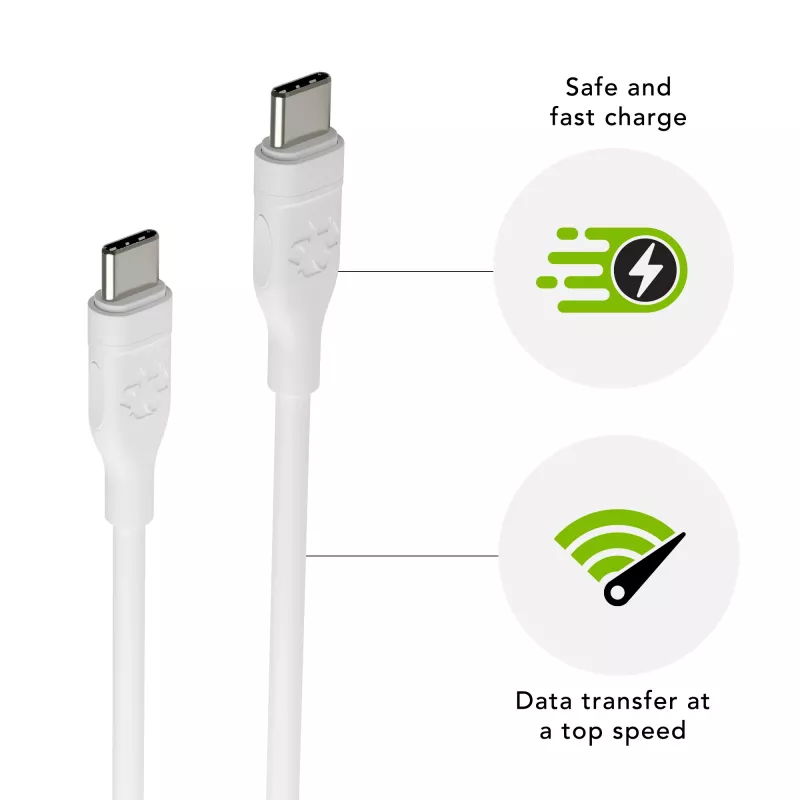 Kabel USB-C do USB-C dbramante1928 Bulk kabel 1.2 m, 0.48 Gbit/s, Biały