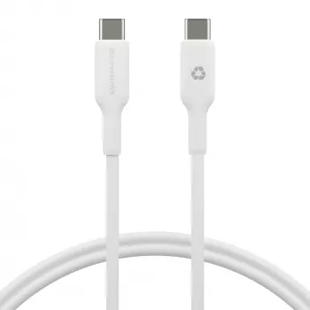 Kabel USB-C do USB-C 1 m od d bramante — Biały