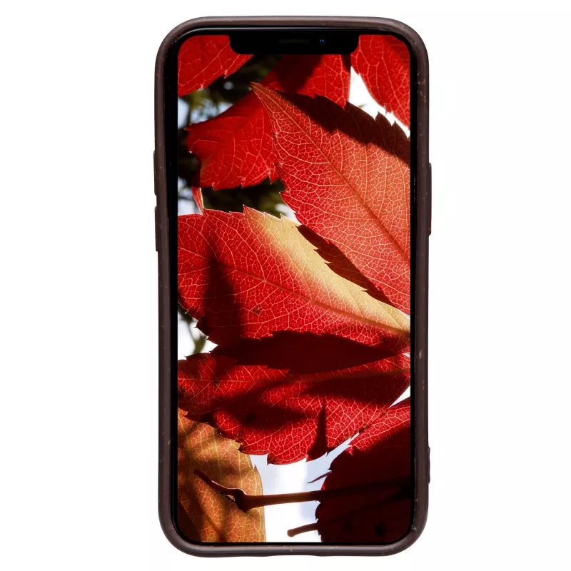 Pokrowiec dbramante1928 Barcelona iPhone 12 mini 5.4 cala Dark Chocolate