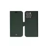 Etui-portfel dbramante1928 New York do iPhone 14 Pro Max, zielone, 3 kieszenie na karty, pasuje do 6,7 cala