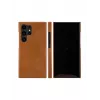 Etui portfelowe dbramante1928 Lynge dla Samsung Galaxy S24 Ultra — Skóra, Brązowy, 6.8 cala