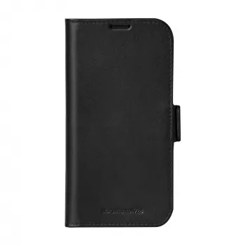 Etui Folio dbramante1928 iPhone 16 czarne 3 kieszenie na karty