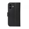 Etui Folio dbramante1928 iPhone 16 czarne 3 kieszenie na karty