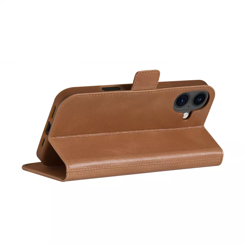 dbramante1928 Copenhagen - iPhone 16 Plus - Tan, Folio, Apple, iPhone 16 Plus, 17 cm (6.7 cala), Tan