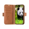 Etui Folio dbramante1928 iPhone 16 ProMax Tan 3 kieszenie na karty