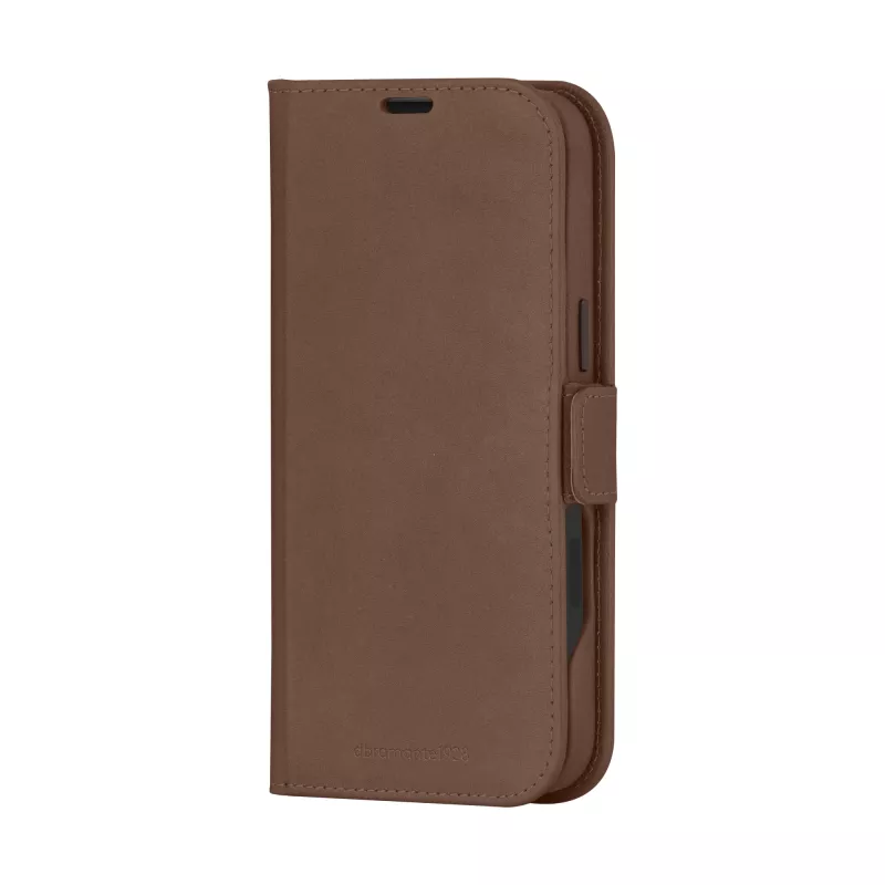 dbramante1928 Lynge MagSafe - iPhone 16 Plus - Dark Tan, Folio, Apple, iPhone 16 Plus, 17 cm (6.7 cala), Tan