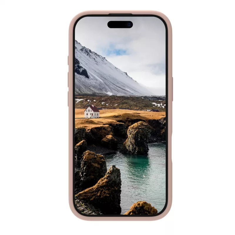 dbramante1928 Monaco MagSafe - iPhone 16 Pro - Pink Sand, Cover, Apple, iPhone 16 Pro, 16 cm (6.3 inch), Pink