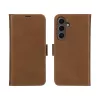 Etui z klapką dbramante1928 Lynge do Samsung Galaxy A56 5G — Tan, 3 kieszenie na karty, pasuje do ekranu 6,7 cala (17 cm)