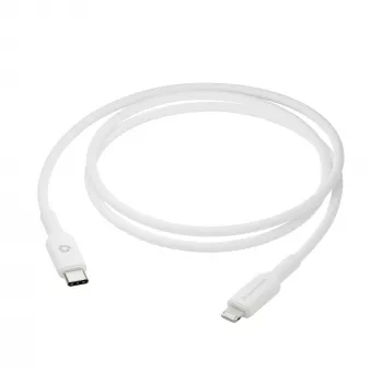 dbramante1928 re-charge - Kabel USB-C do Lightning 1m - W, 1 m, USB C, USB 2.0, 0,48 Gbit/s, Biały
