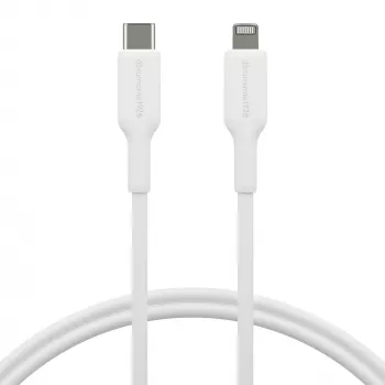 dbramante1928 re-charge - Kabel USB-C do Lightning 1m - W, 1 m, USB C, USB 2.0, 0,48 Gbit/s, Biały