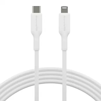 Kabel USB-C do Lightning 2 m, d bramante re-charge (USB 2.0, biały)