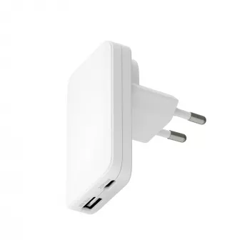 d bramante dbramante1928 Pro EU/US cienki Charger — USB-C 20W + USB-A 18W, biały, AC wewnętrzna