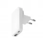 d bramante dbramante1928 Pro EU/US cienki Charger — USB-C 20W + USB-A 18W, biały, AC wewnętrzna