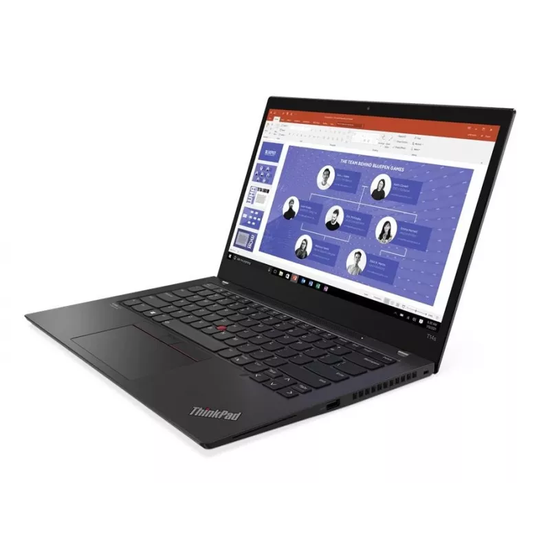 T1A Lenovo ThinkPad T14s Gen 2 AMD Refurbished AMD Ryzen™ 5 PRO 5650U Laptop 35.6 cm (14 inch) 16 GB LPDDR4x-SDRAM 256 GB SSD Windows 11 Pro Czarny