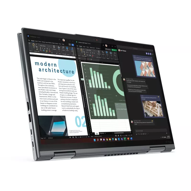 T1A Lenovo ThinkPad X1 Yoga Gen 8 Refurbished Intel® Core™ i5 i5-1345U Hybrid (2-in-1) 35.6 cm (14 inch) Ekran dotykowy WUXGA 32 GB LPDDR5-SDRAM 512 GB SSD Windows 11 Pro Szary