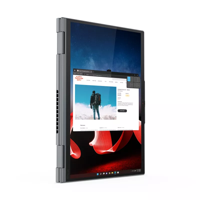 T1A Lenovo ThinkPad X1 Yoga Gen 8 Refurbished Intel® Core™ i5 i5-1345U Hybrid (2-in-1) 35.6 cm (14 inch) Ekran dotykowy WUXGA 32 GB LPDDR5-SDRAM 512 GB SSD Windows 11 Pro Szary