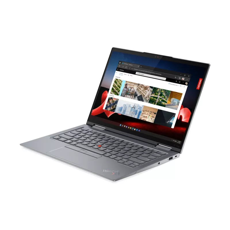 T1A Lenovo ThinkPad X1 Yoga Gen 8 Refurbished Intel® Core™ i5 i5-1345U Hybrid (2-in-1) 35.6 cm (14 inch) Ekran dotykowy WUXGA 32 GB LPDDR5-SDRAM 512 GB SSD Windows 11 Pro Szary