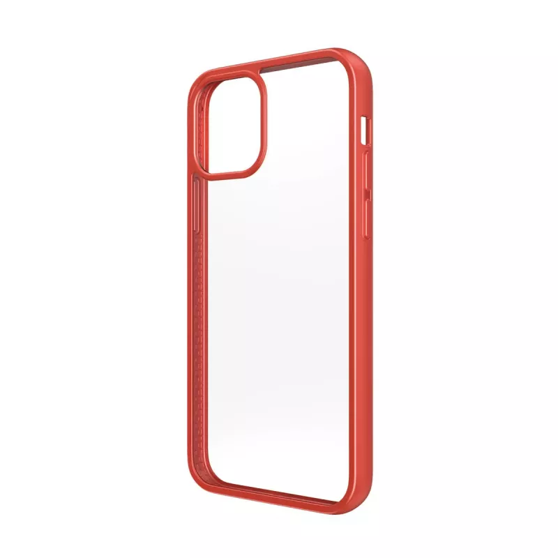 PanzerGlass ® ClearCaseColor™ iPhone 12 Pro Max – Mandarin czerwony Edycja Limitowana