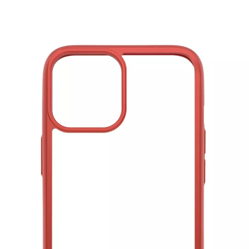 PanzerGlass ® ClearCaseColor™ iPhone 12 Pro Max – Mandarin czerwony Edycja Limitowana