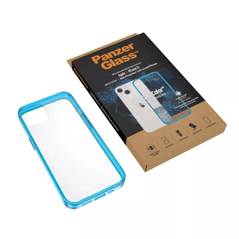 ClearCaseColor Etui PanzerGlass Apple iPhone 13 Bondie niebieski