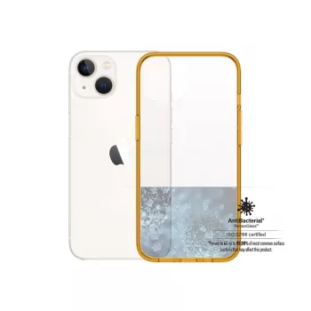 PanzerGlass ® ClearCaseColor™ iPhone 13 - Tangerine. Typ etui: Pokrowiec, Kompatybilność z marką: Apple, Kompatybilność: Apple - iPhone 13, Kolor produktu: Pomarańczowy