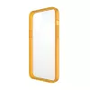 Ochronne etui ClearCase Color PanzerGlass na iPhone 13 Pro Max 6,7 cala — PET i szkło hartowane, pomarańczowe