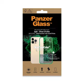 PanzerGlass ® ClearCaseColor™ iPhone 13 Pro Max - limonkowy