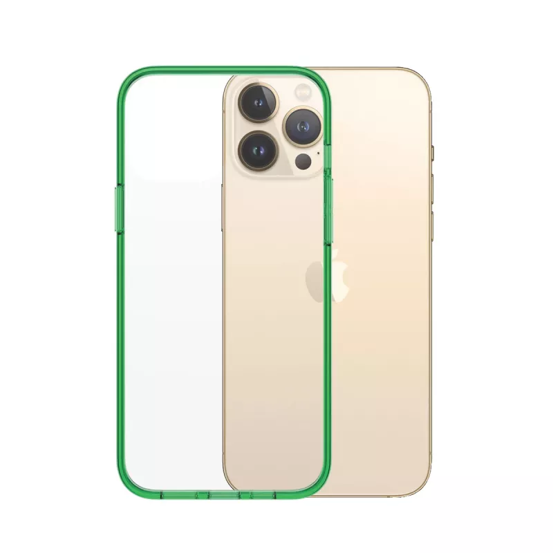 PanzerGlass ® ClearCaseColor™ iPhone 13 Pro Max - limonkowy