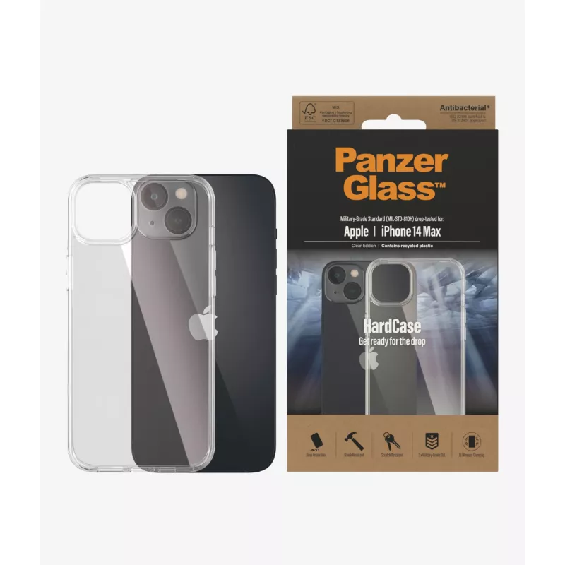 PanzerGlass HardCase etui na telefon komórkowy 17 cm (6,7 cala) pokrowiec przezroczysty