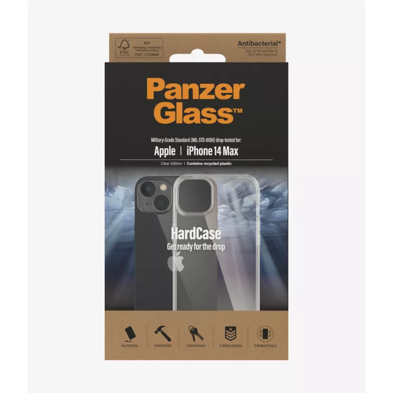 PanzerGlass HardCase etui na telefon komórkowy 17 cm (6,7 cala) pokrowiec przezroczysty