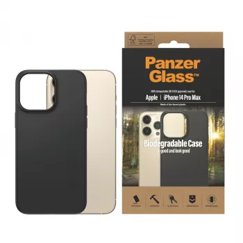 PanzerGlass ® biodegradowalne etui Apple iPhone 14 Pro Max | czarny