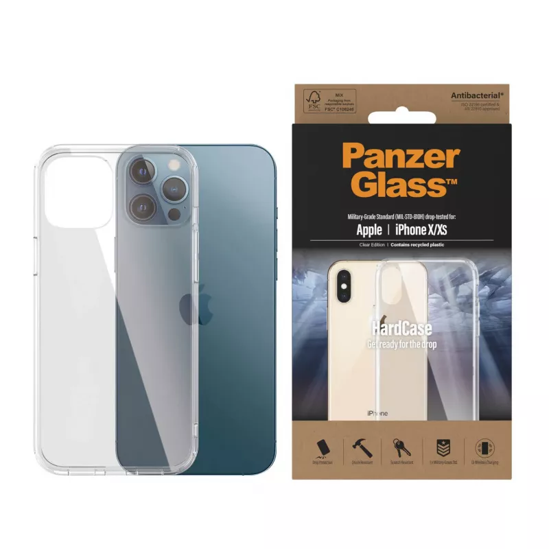 PanzerGlass ® HardCase Transparent iPhone 12 Pro Max, etui, Apple, Apple - iPhone 12 Pro Max, przezroczysty