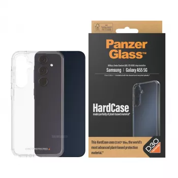 PanzerGlass® HardCase Transparent z D3O® Samsung Galaxy A55 5G
