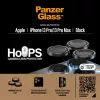 PanzerGlass Hoops Osłona obiektywu aparatu iPhone 13 Pro 13 Pro Max Czarny Odporny na zarysowania