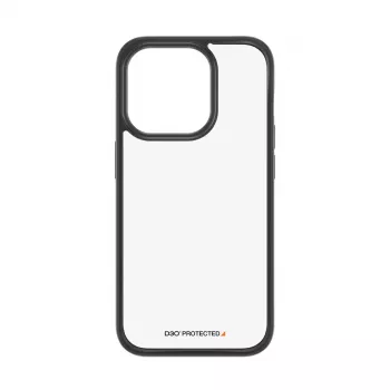 PanzerGlass ® ClearCase Transparent w. Czarny Frame & D3O® iPhone 15 Pro