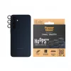 Osłona obiektywu aparatu PanzerGlass Hoops dla Samsung Galaxy A35 5G, szkło hartowane, czarna ramka
