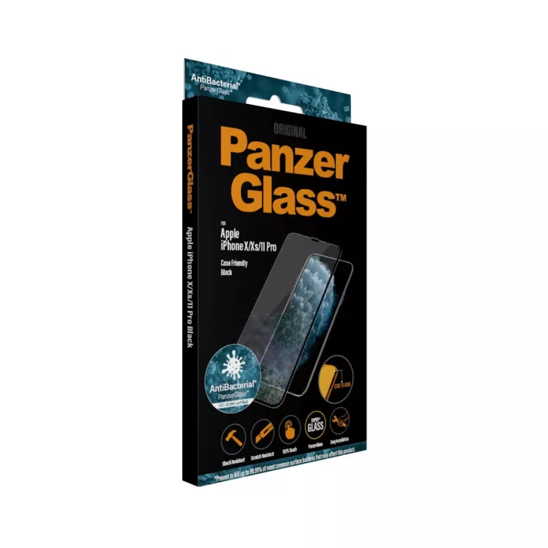 PanzerGlass ® Osłona ekranu iPhone 11 Pro | Xs | X | Krawędź do krawędzi