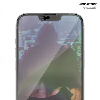 Przezroczysta folia ochronna PanzerGlass CamSlider do Apple iPhone 14 Plus / 13 Pro Max, hartowane szkło 6,68 cala, PET, antybakteryjna