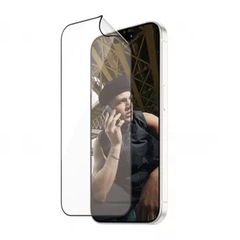 PanzerGlass ® ECO MATRIX Ochrona ekranu z D3O® iPhone 15 Pro | Ultra-Wide Fit z AlignerKit
